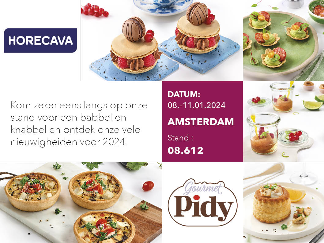 Pidy op Horecava 2024! Pidy Benelux